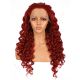 G1611002C-v3 - Long Red Synthetic Hair Wig  [FINAL SALE]