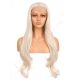 G1611007C-v3 - Long Grey White Synthetic Hair Wig [FINAL SALE]