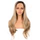 G161117926-v4 - Long Golden Blonde Synthetic Hair Wig  [FINAL SALE]