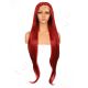 G1904710C-v3 - Long Red Synthetic Hair Wig  [FINAL SALE]