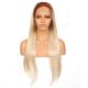 G1904870-v4 - Long Blonde Synthetic Hair Wig  [FINAL SALE]