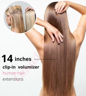 14 inch Volumizer Clip-in Extension - Human Hair
