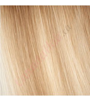 18 inch Clip-Ins European Hair Dark Ash Blonde mix #18 145g(PRE-ORDER, SHIPS IN 4 TO 6 WEEKS)