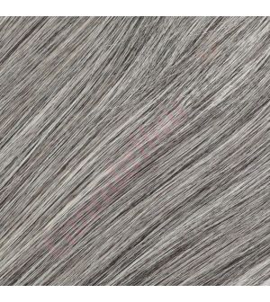 14 inch Wavy Clip-ins Thick Remy Human Hair Black/Brown & Grey #1b40 125g