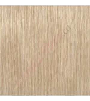 18 inch Wavy Clip-ins Remy Human Hair Platinum Ash Blonde #603 100g