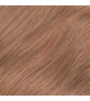 16 inch Clip-ins Synthetic Hair Light Brown #8 150g [FINAL SALE]