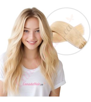 Bleach Blonde #613 Sew-ins Human Hair