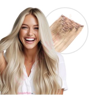 Dark Blonde Balayage Clip-ins Human Hair