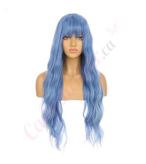 Blue high quality wig outlet