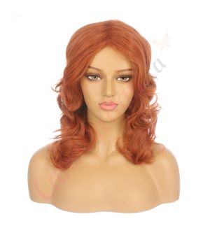 DM1810948-v4 Ginger Short Synthetic Hair Wig with Bangs [FINAL SALE]
