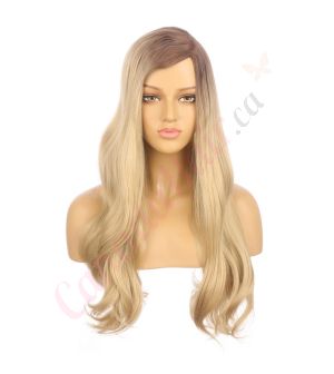 DM2031272-v4 Ombre Honey Blonde Long Synthetic Hair Wig  [FINAL SALE]