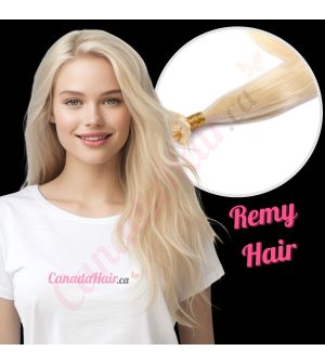 Bleach Blonde #60 Fusion Remy Hair