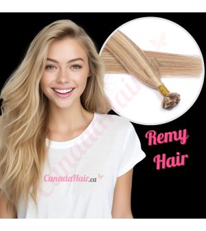 Honey Brown & Ash Blonde #12/24 Fusion Remy Hair