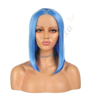 G1808617 - Short Blue Synthetic Hair Wig [Final Sale]