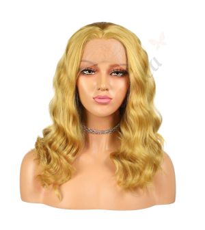 G190322676 - Short Blonde Synthetic Hair Wig [Final Sale]