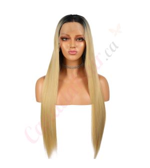 G1904728 - Long Ombre Blonde Synthetic Hair Wig [Final Sale]