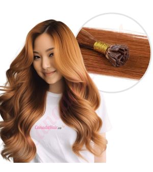 Ginger #30 Fusion Human Hair