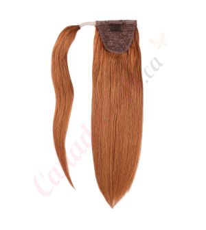 Ginger #30 Ponytail Human Hair