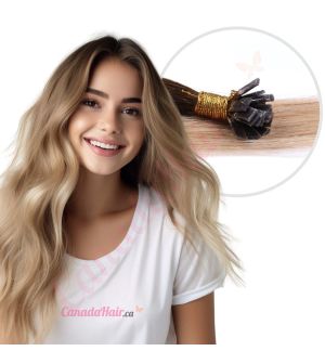 Ombre Blonde Fusion Human Hair