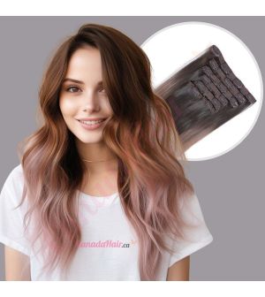 Ombre Pastel Clip-ins Synthetic Hair [FINAL SALE] 