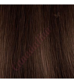 18 inch Wavy Clip-ins Remy Human Hair Dark Brown Blend #P4 5 100g