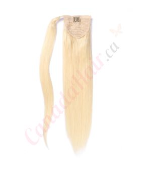 Blonde #60 Ponytail Human Hair