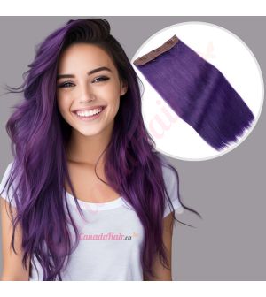 Human hair wigs purple hotsell