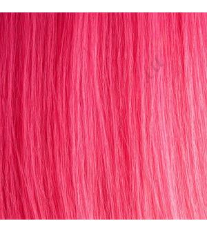18 inch Clip-ins Remy Human Hair Pink 100g(PRE-ORDER, SHIPS IN 4 TO 6 WEEKS)