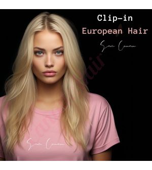 Sam Conan™ Luxe European Clip-In Hair Extensions - 20