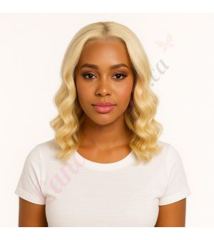 Sofia - Short Blonde Remy Human Hair Wig 14 Inches Bob Wig