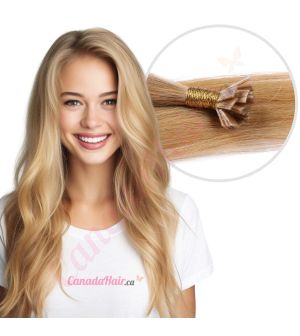 Strawberry Blonde #27 Fusion Human Hair