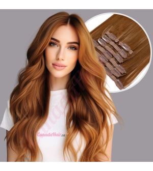 Strawberry Blonde #27 Clip-ins Synthetic Hair [FINAL SALE]