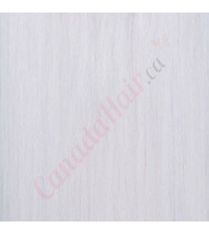 16 inch Clip-ins Synthetic Hair Silver 150g [FINAL SALE]