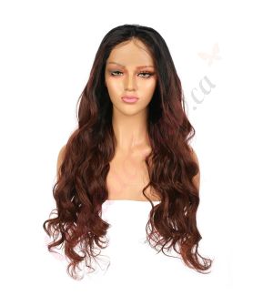 G190368324-v2 - Long Ombre Auburn Synthetic Hair Wig [FINAL SALE]