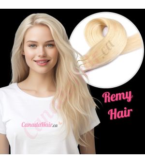 Blonde #60 Tape-ins Remy Hair