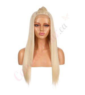 FU1808622-v3 - Long Blonde Synthetic Hair Wig  [FINAL SALE]