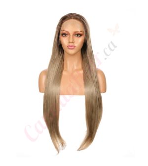 G1707327C-v4 - Long Light Brown Synthetic Hair Wig [FINAL SALE]