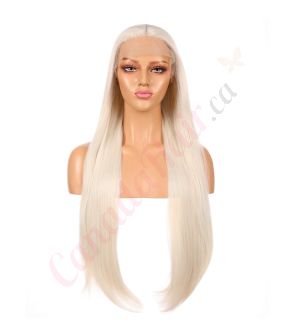 Z1611011C-v3 - Long Grey Synthetic Hair Wig  [FINAL SALE]