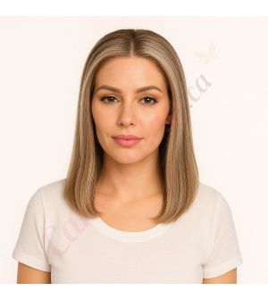 Zoey - Short Ombre Blonde Remy Human Hair Wig 14 Inches Bob Wig